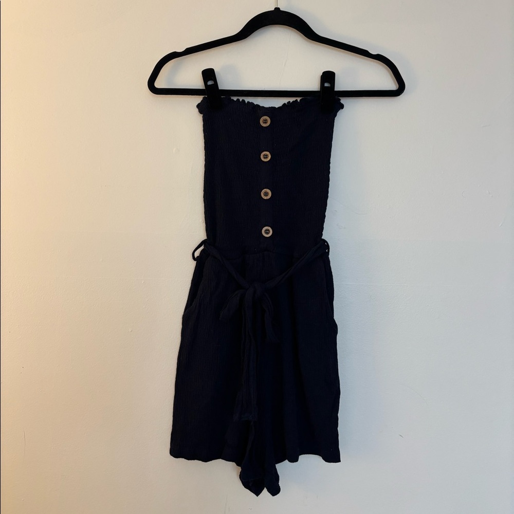 Navy Summer Romper